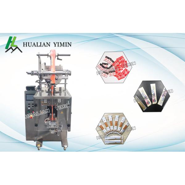 Automatic Liquid / Sauce Packing Machine For Ketchup , Tomato Sauce , Chili Sauce