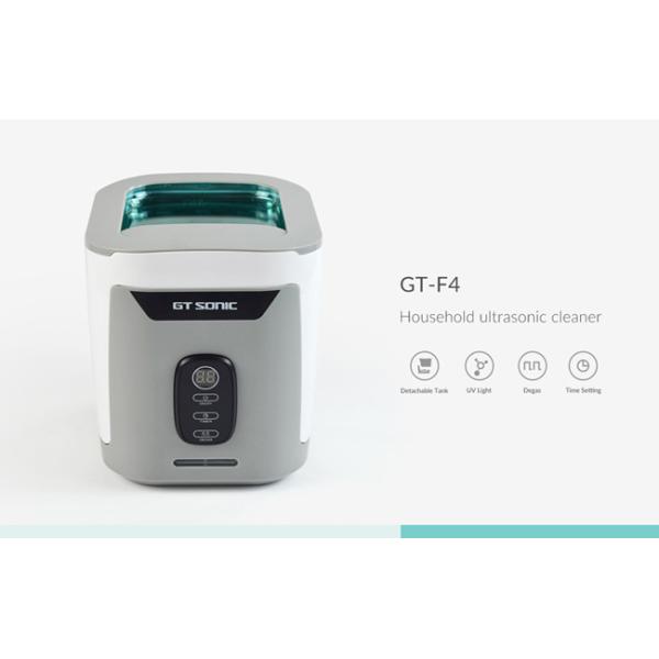 1.3L Detachable Tank GT SONIC Ultrasonic Cleaner UV Light For Razor Denture Aligner, SUS304