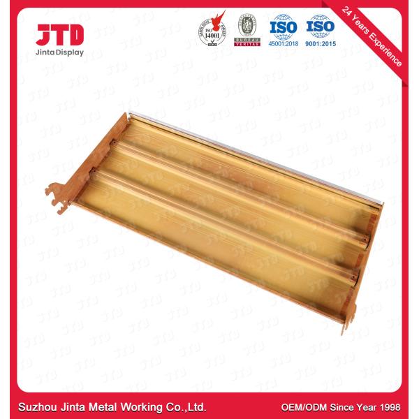 полка супермаркета ширины 400mm одиночная 4 слоя белизны