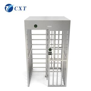 304 Stainless Steel Full Height Turnstile with Brushless Motor and Outdoor