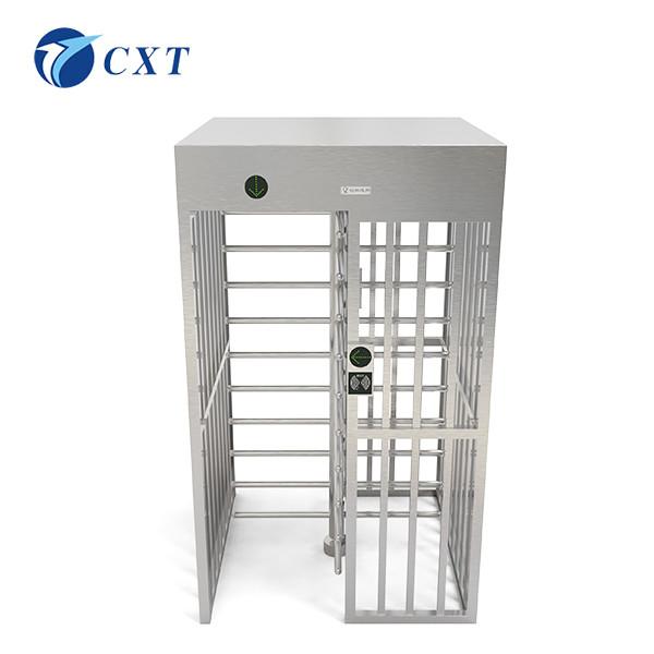 304 Stainless Steel Full Height Turnstile with Brushless Motor and Outdoor Standard for High Security Access Control