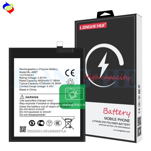 4750mAh BL-46BT Battery For Tecno Camon 18 Premier phone batteries Rechargeable