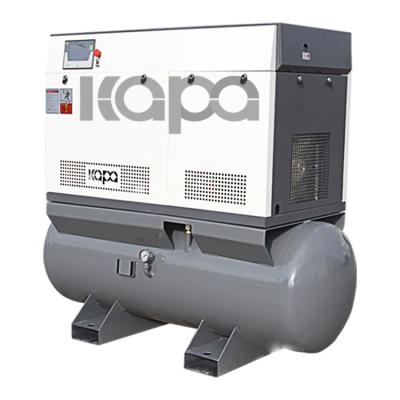O laser que corta 4In1 11kw 15hp integrou o compressor de ar do parafuso de 16 barras