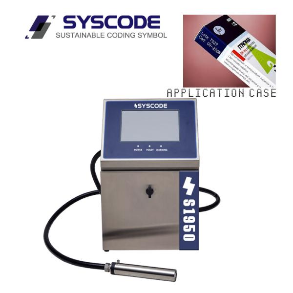 Food Industry Industrial Inkjet Coding Printer For Date Codes And Barcodes