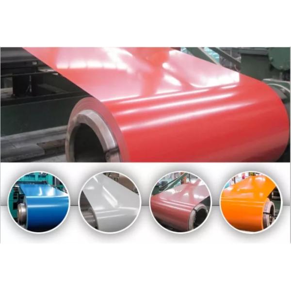 Ppgi / Ppgl Pre Painted Galvalume Coils 1250mm - 1500mm Width G550 Pea Green