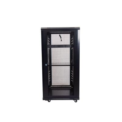 22U Indoor Network Rack with 600kg Static Loading Capacity and 1200mm Height