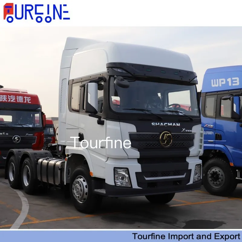 380HP Shacman F3000 6x4 Tractor Head Truck For Heavy duty Logistics Container Transportation