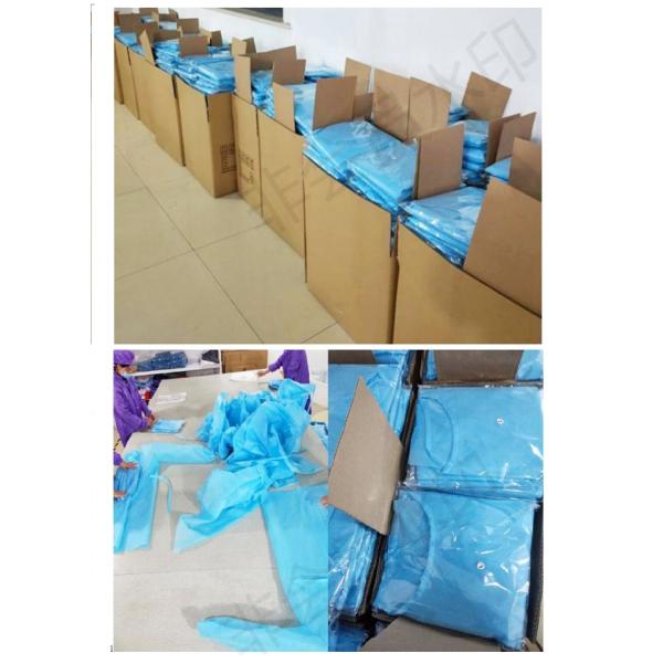 Защитная хирургическая устранимая медицинская мантия изоляции