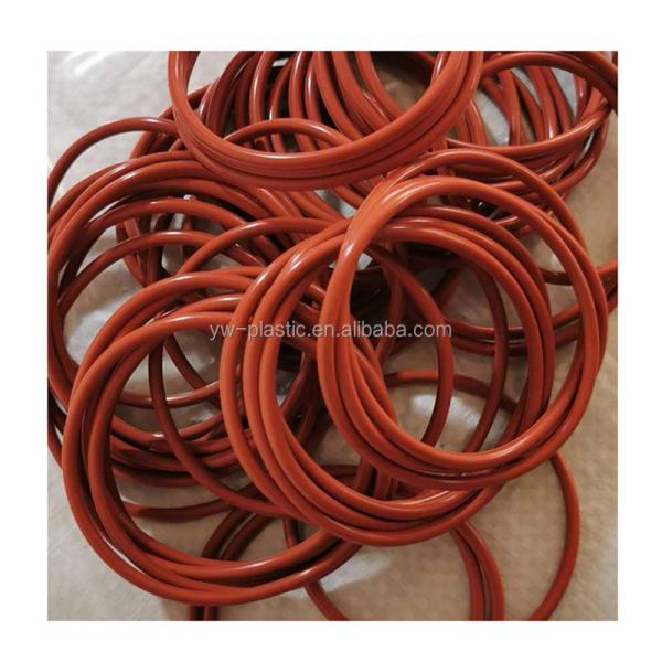 A prueba de agua/polvo/aceite Silicona roja de caucho O anillo Plazo de pago 30% Depósito 70% Saldo