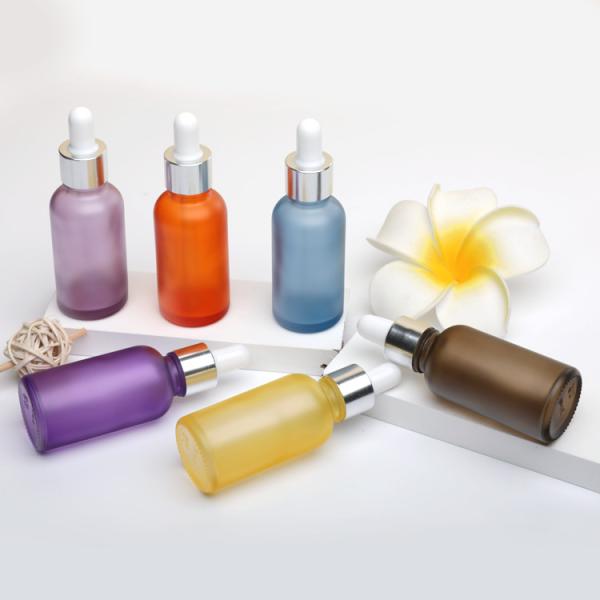 20ml por atacado 50ml 100ml geou a garrafa de vidro do conta-gotas para o soro que a essência do óleo essencial projeta o empacotamento da composição