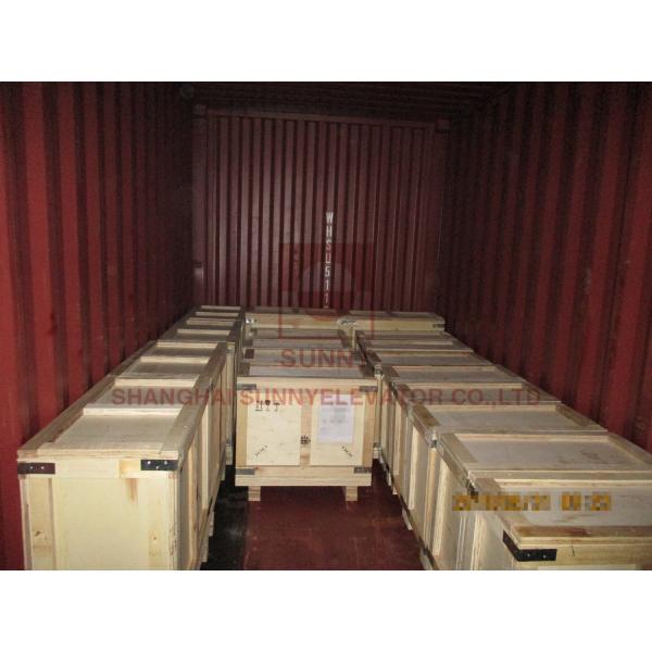 45kw 2m/S Geared Elevator Traction Machine Motor For Cargo Lifts