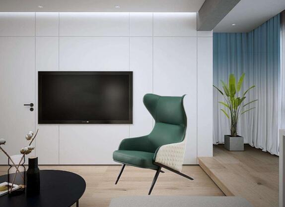 Leisure hotel Single sofa lobby chair Modern Classic chaise Lounge chair