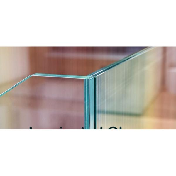 CE Approved Flat Laminated Toughened Glass for Curtain Wall Floor Balcony Door Window