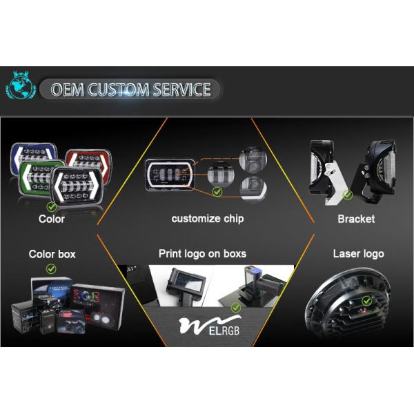 OEM 12V DC 18W внедорожные скальные фонари ярчайшие скальные фонари для Utv