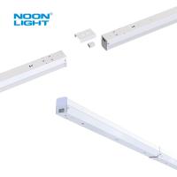 3000K/3500K CCT Lâmpadas de faixa linear de LED ajustáveis 100-277V AC 50000hrs Longa vida útil