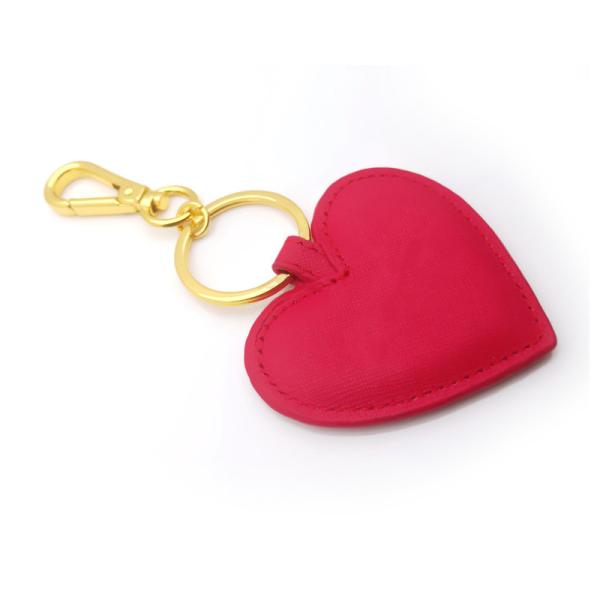 Innovative Personalized Keychain Gifts 	Leather Heart Shape Key Ring