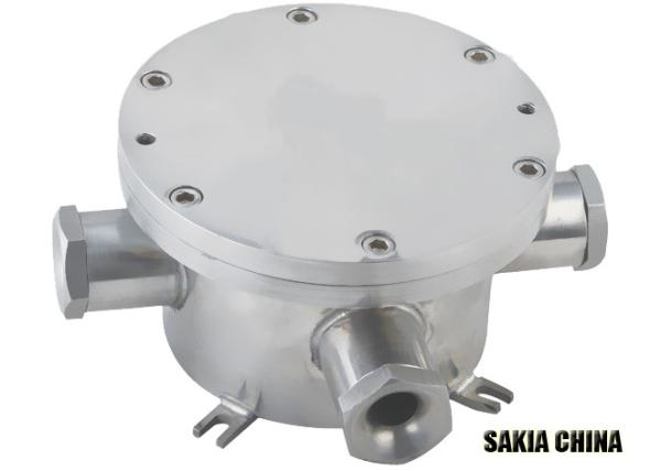 Hazardous Area IP68 Explosion Proof  Stainless Steel Junction Box For Cable Connection