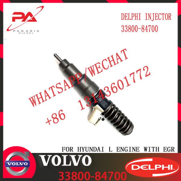 61928748 inyector de tren común 33800-84700 piezas de automóviles combustible para Hyundai diésel boquilla