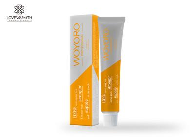 Tampa permanente confortável Gray Hair For Female/homem do creme 100% da cor do cabelo do escalpe
