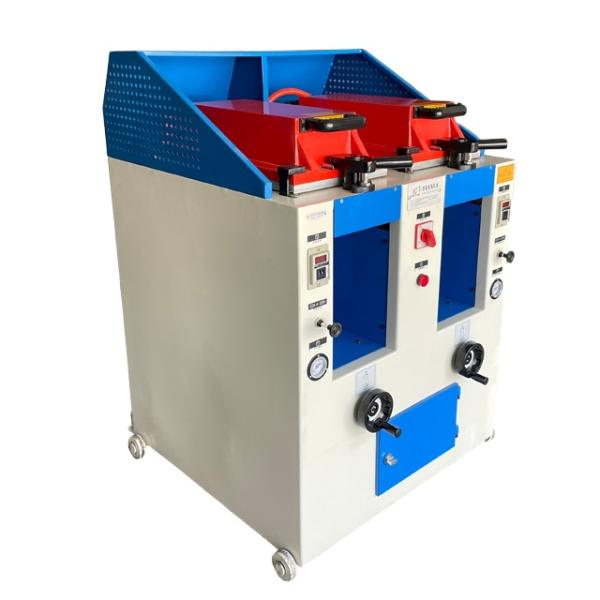 máquina de prensado de suela para zapatos de tipo airbag con cubierta neumática