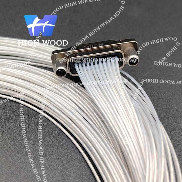 J30J SERIES MICRO-D Rectangular Connectors, J30J-21TJL  -1000 Length1000mm