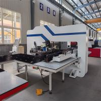 Chapa automática de la punzonadora de la torrecilla del motor servo que sella la máquina del CNC de la torrecilla