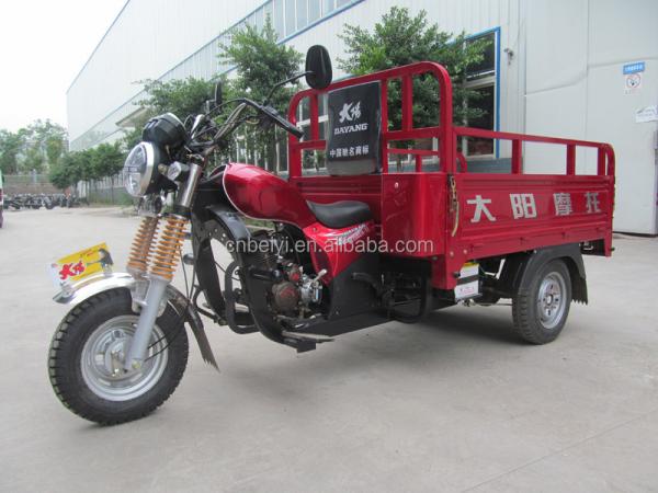 Chopper 151cc Trike 150cc Dayun Carga de motocicleta Motorizada 1.8 * 1.2 Leaf Rear Springs 4 3