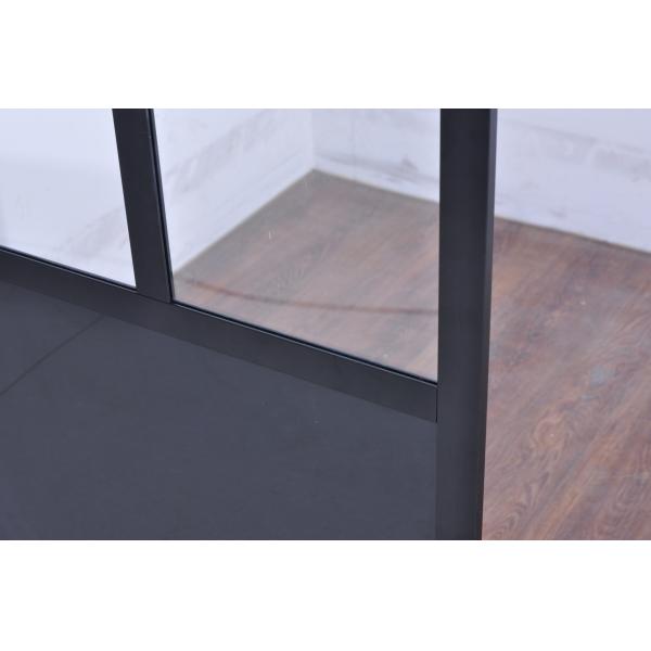 Взрывозащищенное закаленное стекло ливня оси стеклянной двери ливня свободное стоя