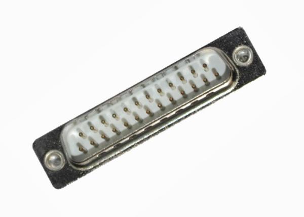 Corrente avaliado SECUNDÁRIA de cobre de Pin Double Row 3.0A do conector 25 do DB D da liga