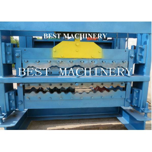 Automatic Corrugated Roof Panel Roll Forming Machine PLC Control System