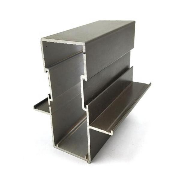 6063 T5  	Aluminum Door Profile Elegant Appearance Smooth And Subtle Edges
