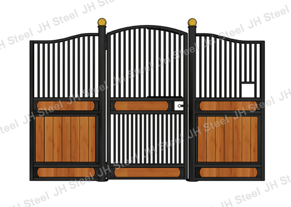 paradas europeas del caballo de la barra equina de la ventilación del 12ft * del 12ft