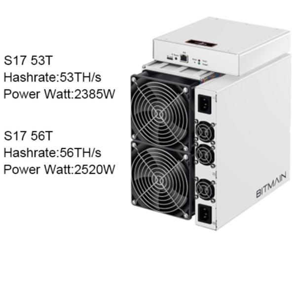 2385W Asic Bitmain Antminer S17+ 73T Power Supply SHA256 Algorithm
