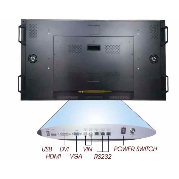 Advertising Video Wall Display Monitors , DID Multi Screen Video Wall Low Heat Radiation