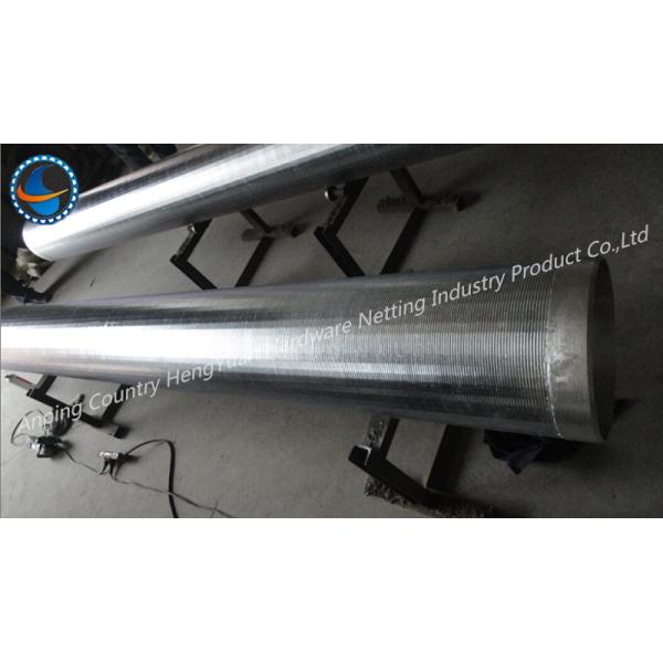 Anti Corrosion Johnson Wire Screen For Paper Making / Water Treatment Industry