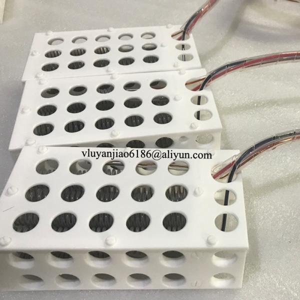フレームヒーター 110×210×60mm 230V 1P 1.5kw PTFE浸漬ヒーター J型熱電対付き