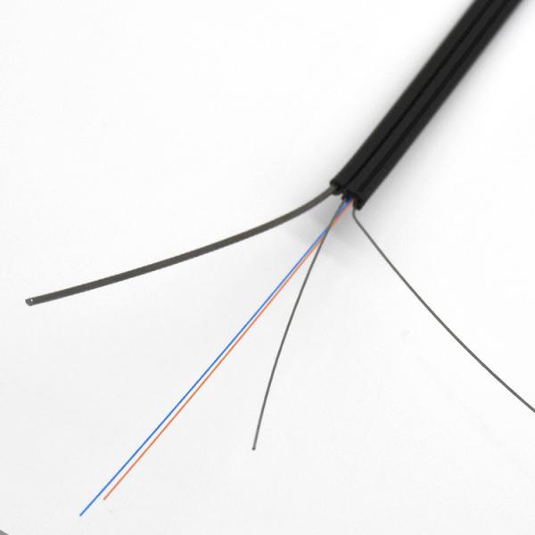 G657A SM 1 Core GJYXFCH FTTH Drop Fiber Optic Cable