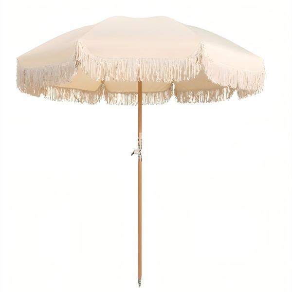 Tissu UV Parapluie Protège-soleil 210T Tissu d'Oxford avec revêtement en argent Logo acceptable