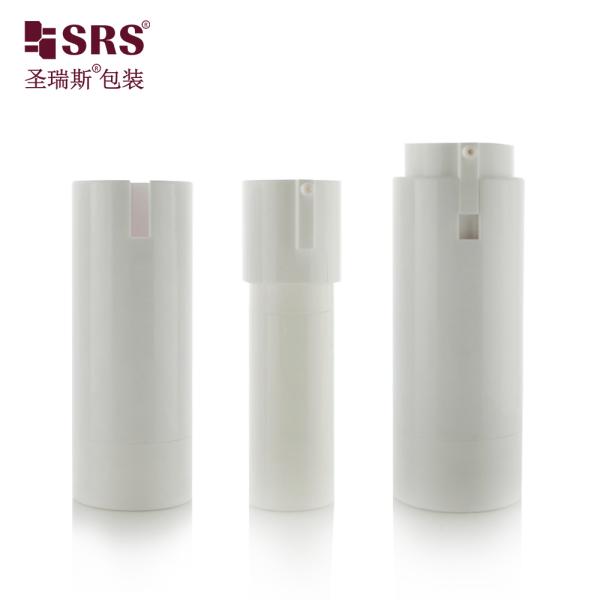 15ml 30ml 50ml AS+PP Refillable Airless Pump Bottle for Cosmetic Serum
