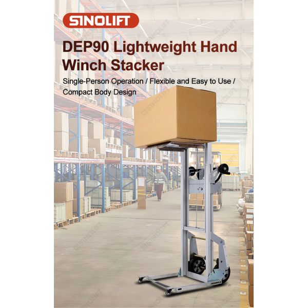 SINOLIFT DEP90 Lightweight Hand Winch Stacker