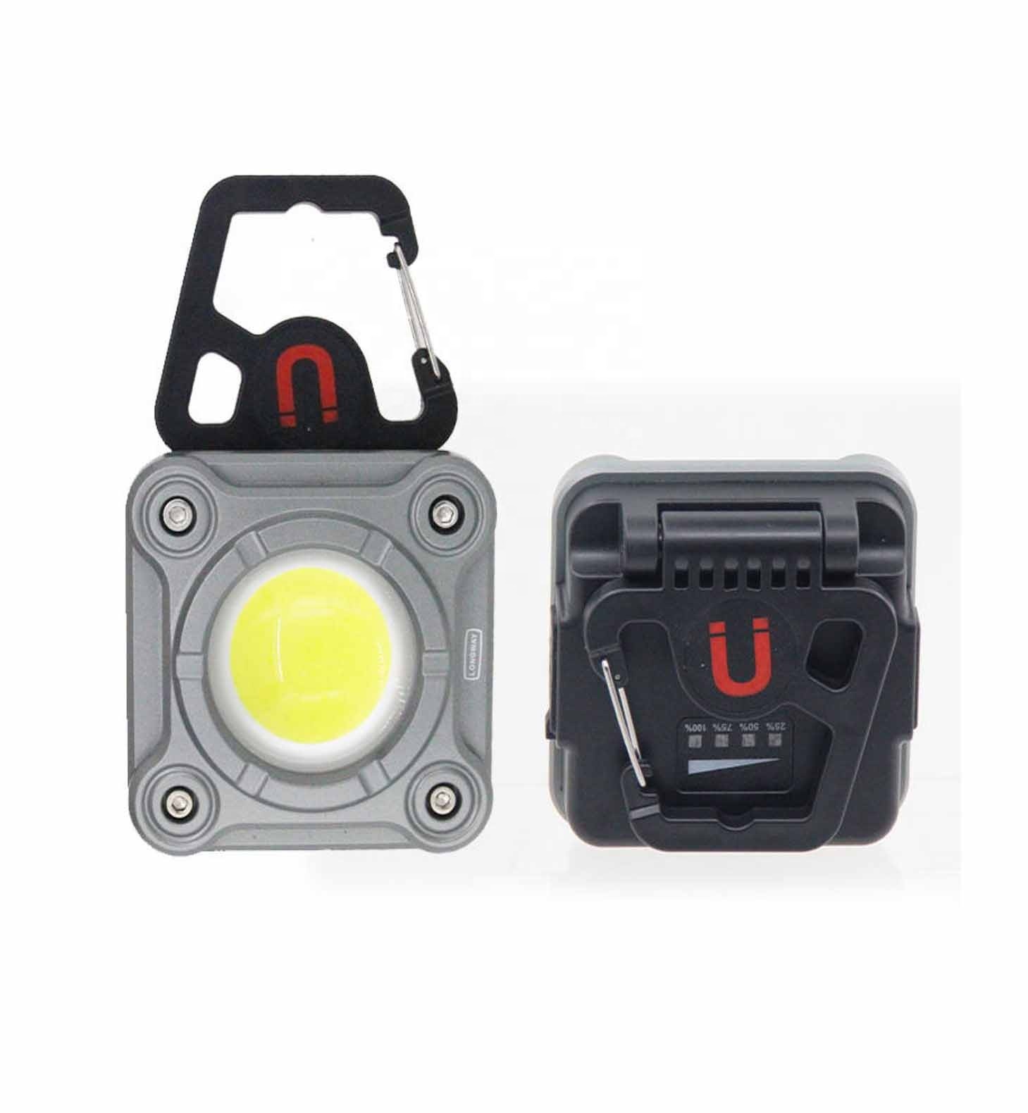 Hot Selling Outdoor Emergency MultiFunction Portable Work Led Light Magnetic Rechargeable Led Work Light With Hooks