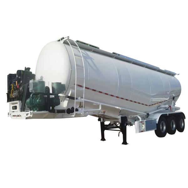 15 Workdays Production Time Powder Material Transportation Truck Trailer Semi-Trailer