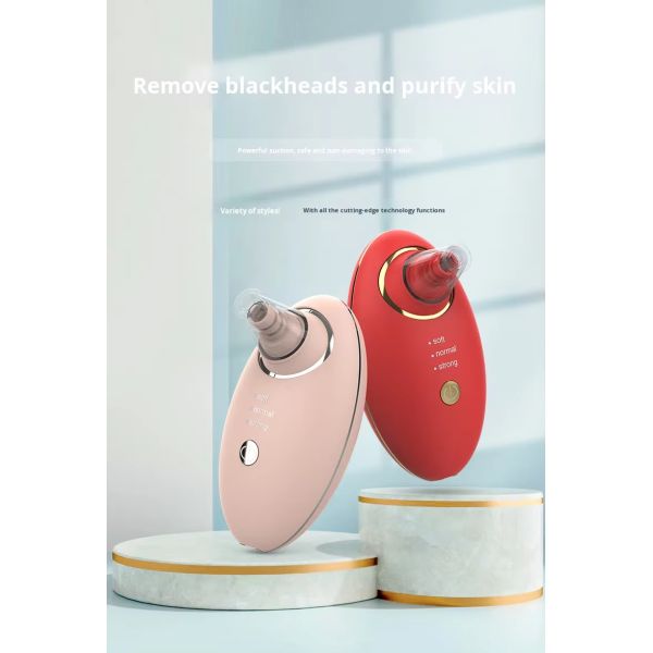 Facial Blackhead Remover Cleaning Device Vacuum Adsorption Technology For Deep Pore Cleansing Effectively Removes Stubborn Blackheads And Whiteheads