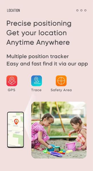 A73E 4G Kids Smart Watch 8GB Rom GPS Tracker Voice Video Call Camera SOS Children