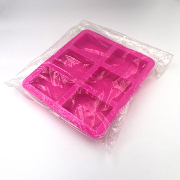 Portable Harmless Rectangle Soap Mould , Multipurpose Soap Molding Trays