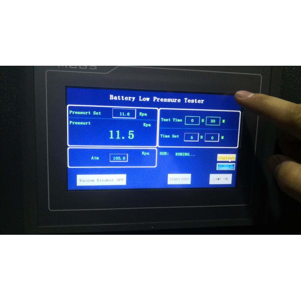 IEC62133 камера низкого давления батареи лития статьи 7.3.7 для того чтобы сымитировать испытывать большой возвышенности