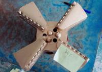 Niveau élevé du trépan à lames des ailes PDC des ouvreurs 4 de trou de la vitesse HDD de clarté ISO9001