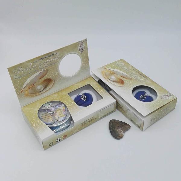 Festive Birthday Gift Love Wish Pearl Kit Heart Cage Pendant with 17