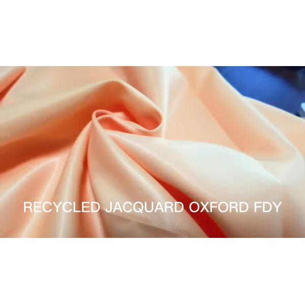 Jacquard  Solid Dyed PU Coating Oxford Fabric for Luggage/Bag Fabric/Car