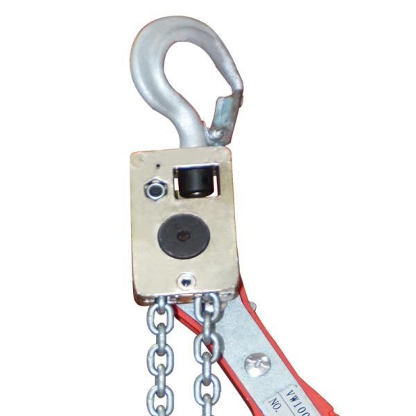 Unique Square-Right Angle Design Lever Hoist for Horizontal Aluminum Alloy Frame